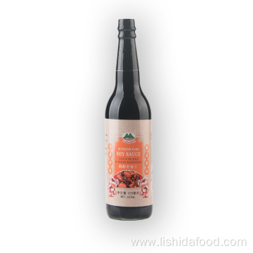 625ml Glass Bottle Superior Dark Soy Sauce